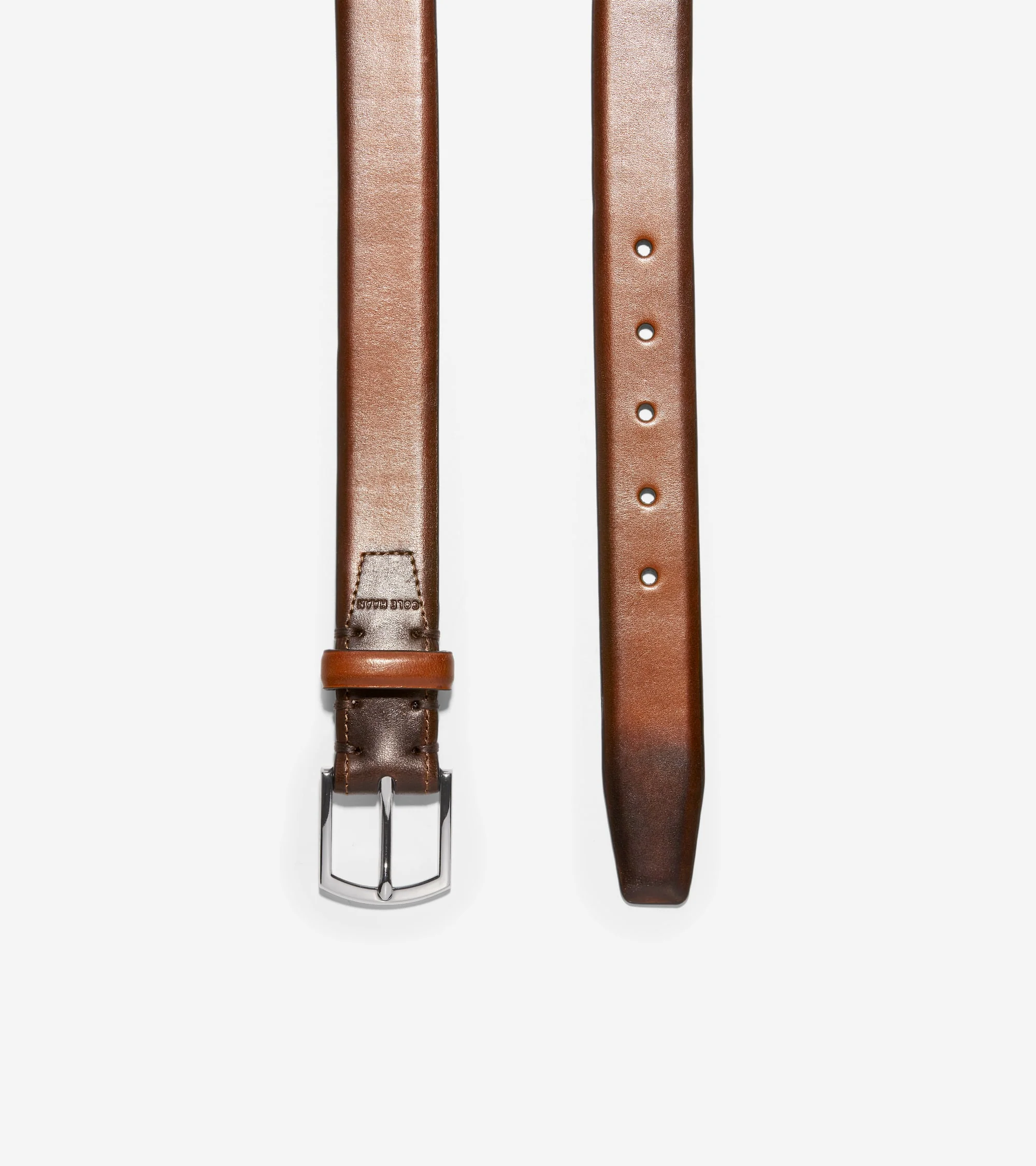 Lewis 32mm Burnished Leather Belt - Image 3