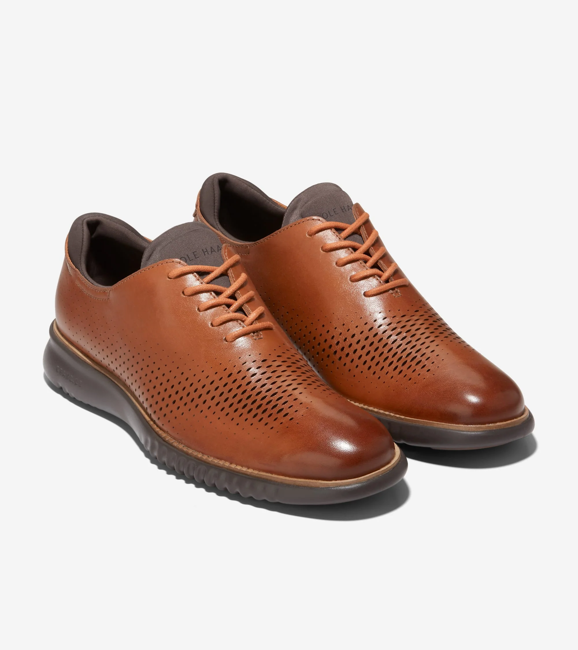 Men's 2.ZERØGRAND Laser Wingtip Oxfords - Image 5