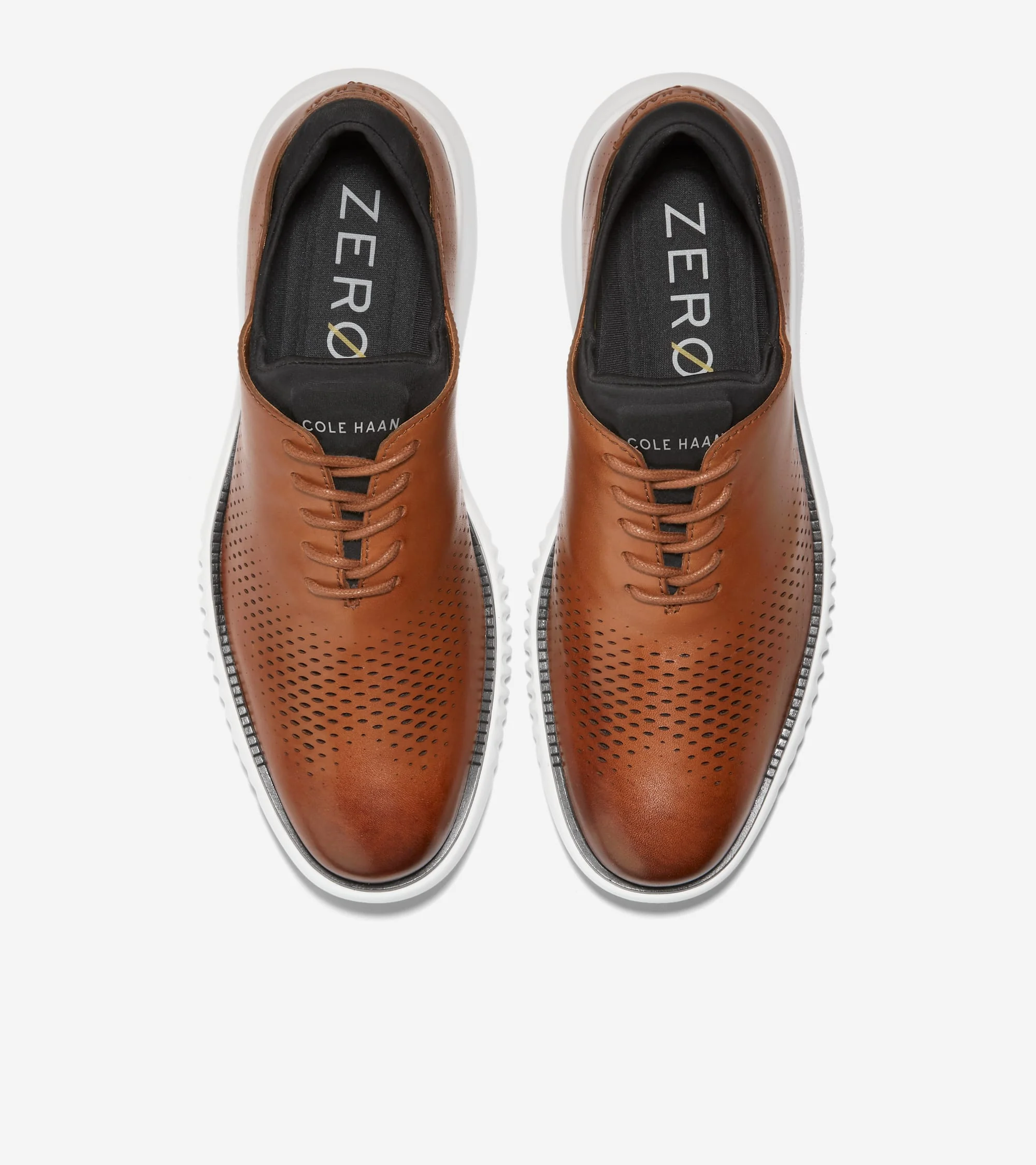 Men's 2.ZERØGRAND Laser Wingtip Oxfords - Image 4