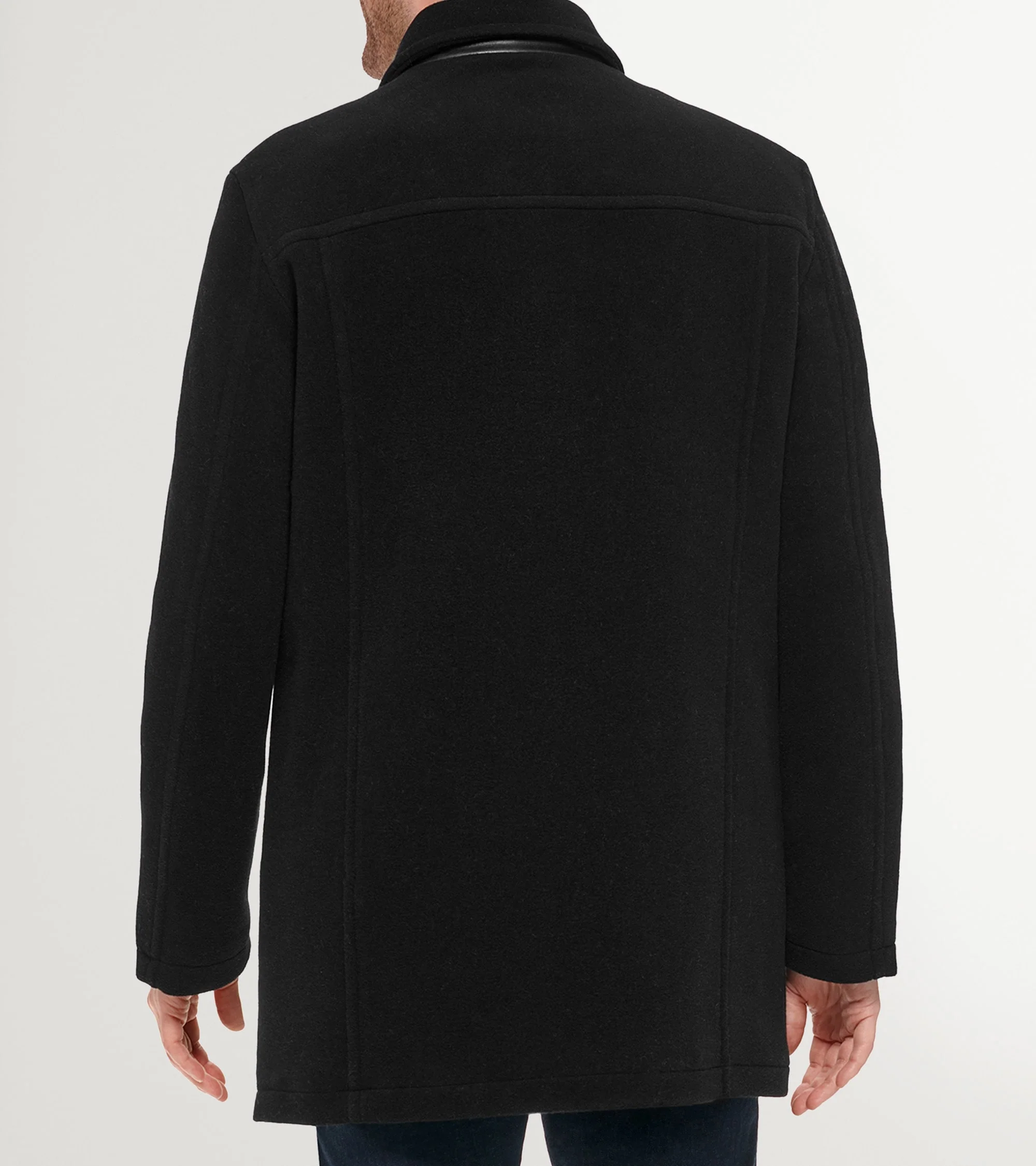 Men's Wool-Blend Car Coat - Image 3