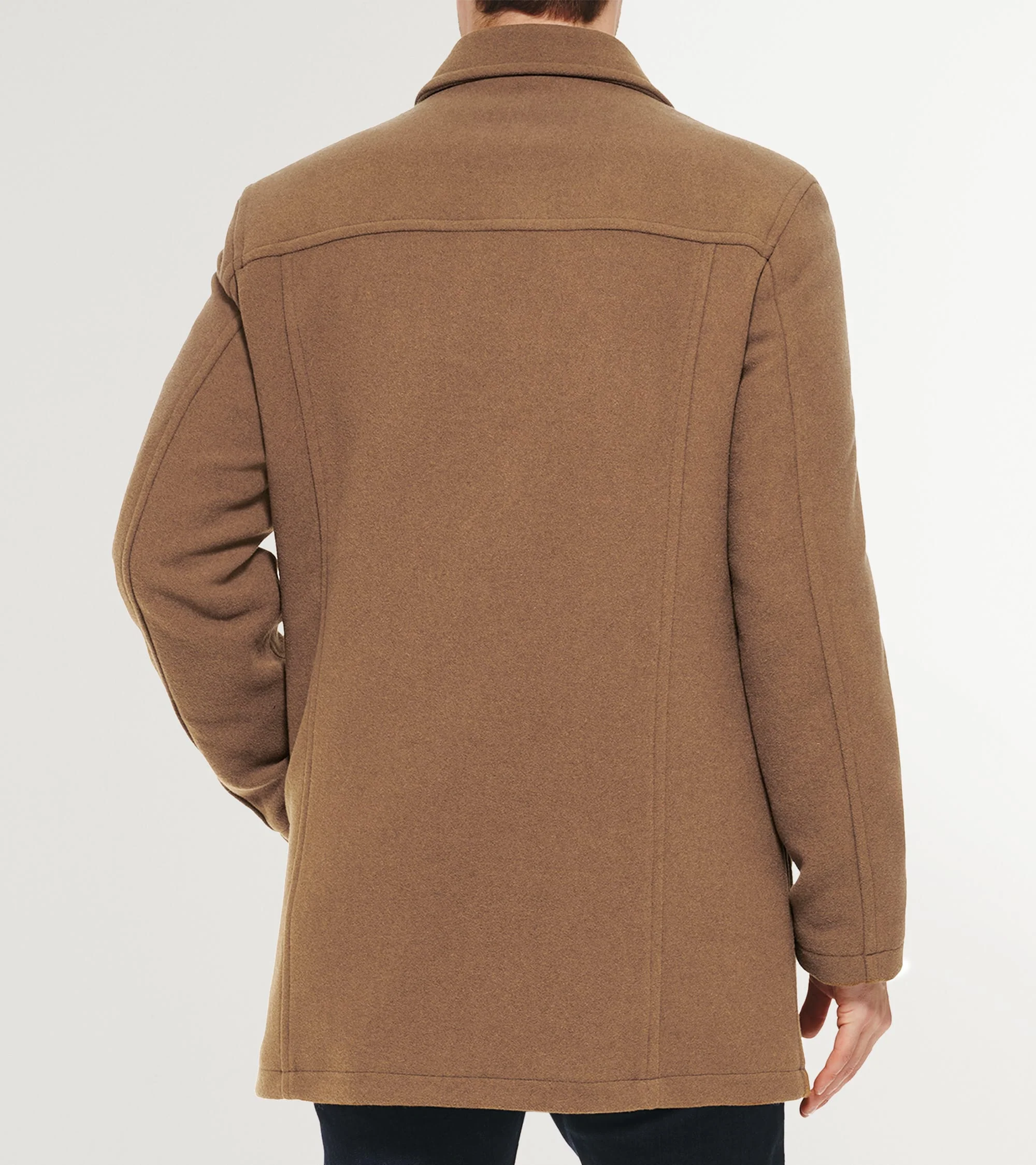 Men's Wool-Blend Car Coat - Image 3