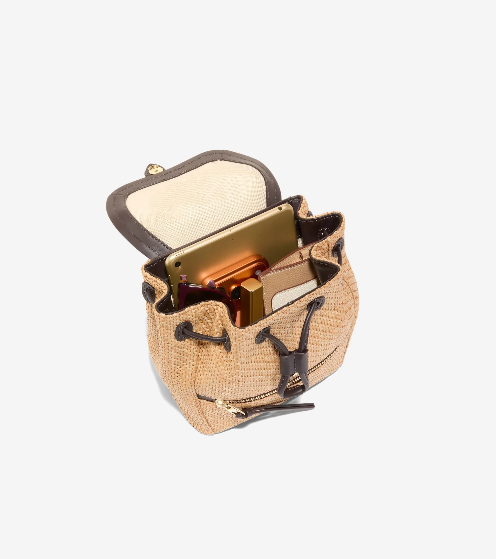 Women's Alexandria Flap Small Backpack - Image 6