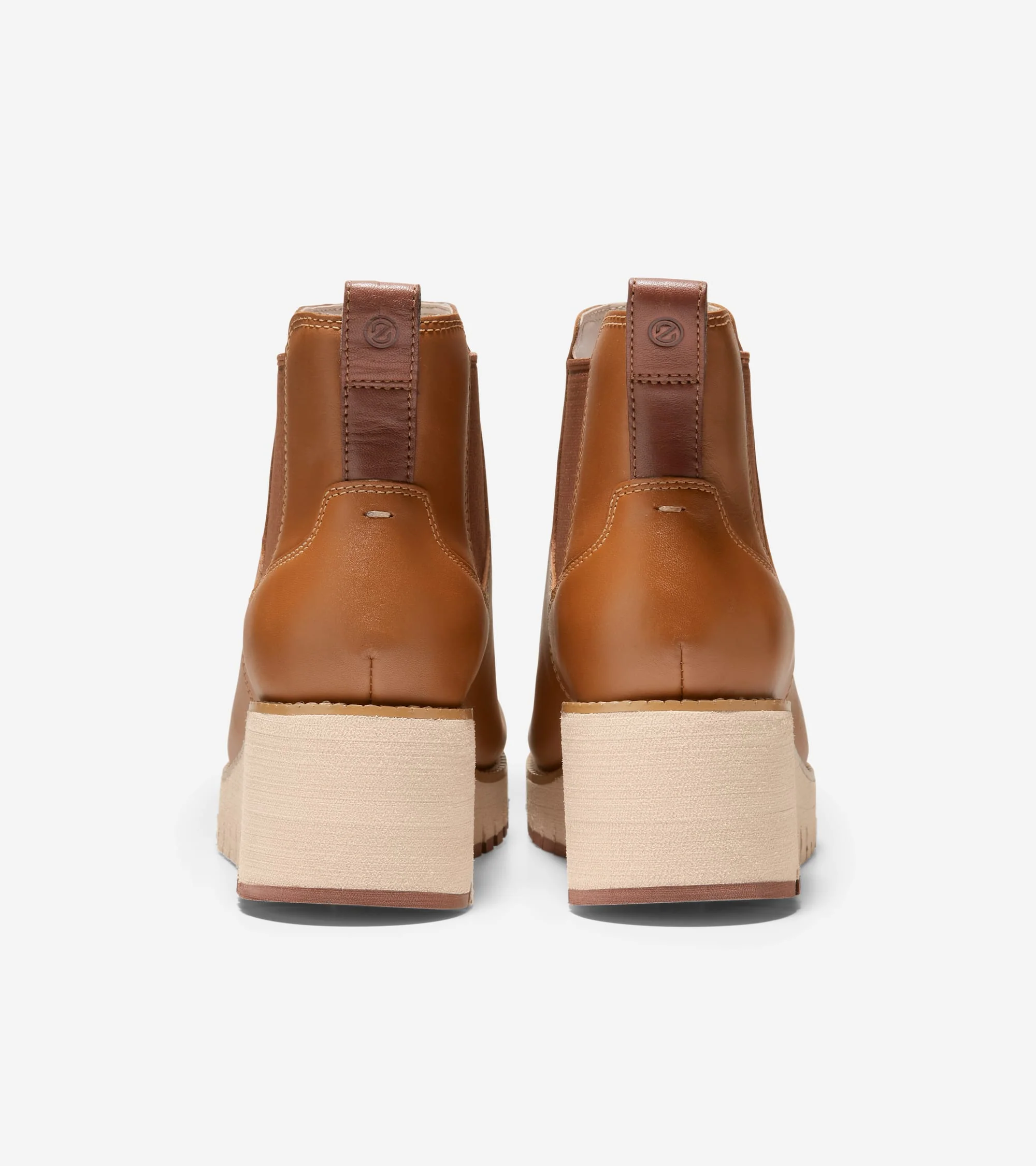 Women's ZERØGRAND City Wedge Waterproof Chelsea Boots - Image 4