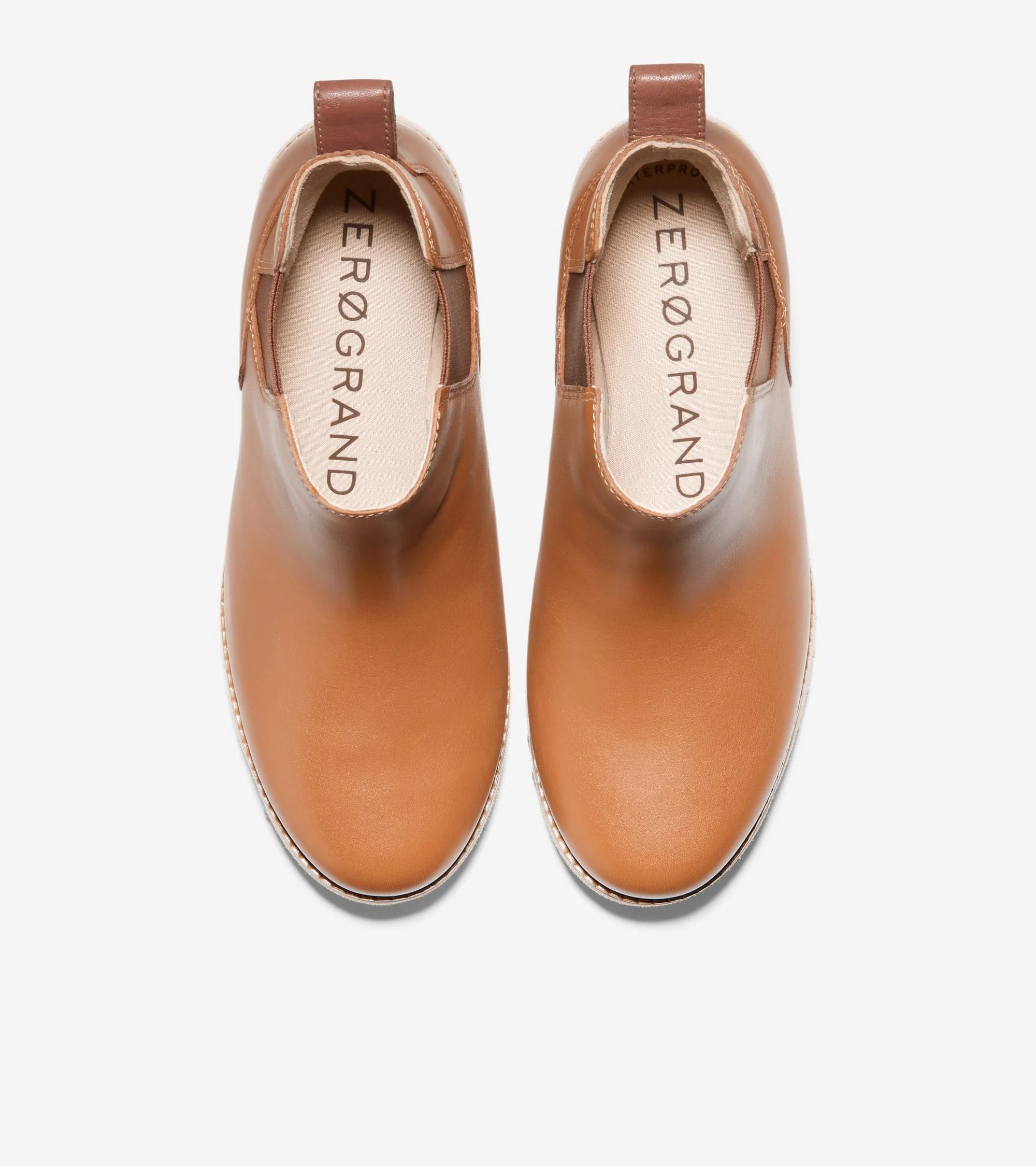 Women's ZERØGRAND City Wedge Waterproof Chelsea Boots - Image 5